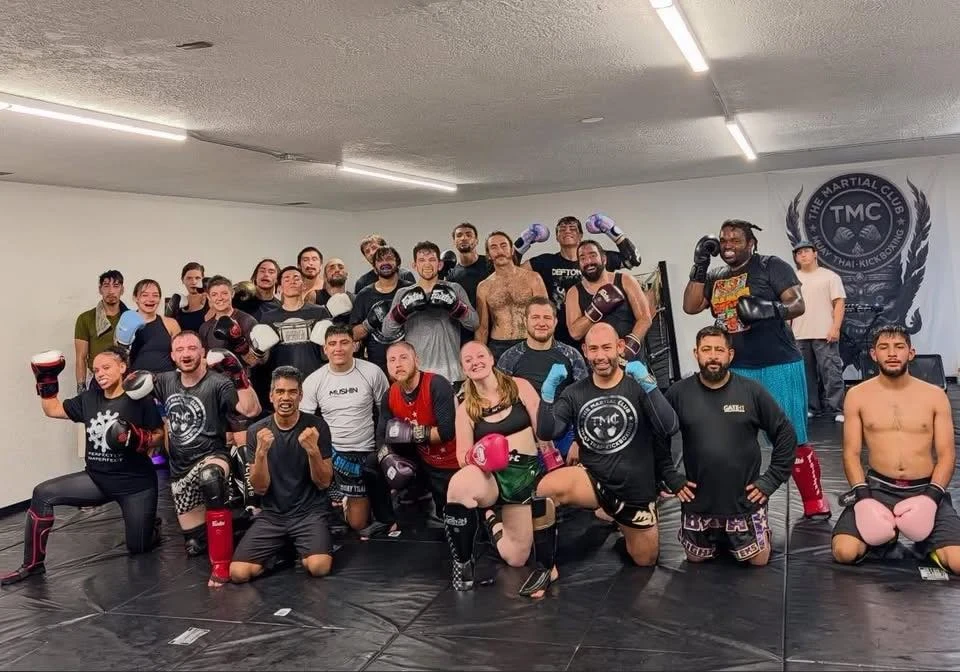 Training at The Martial Club