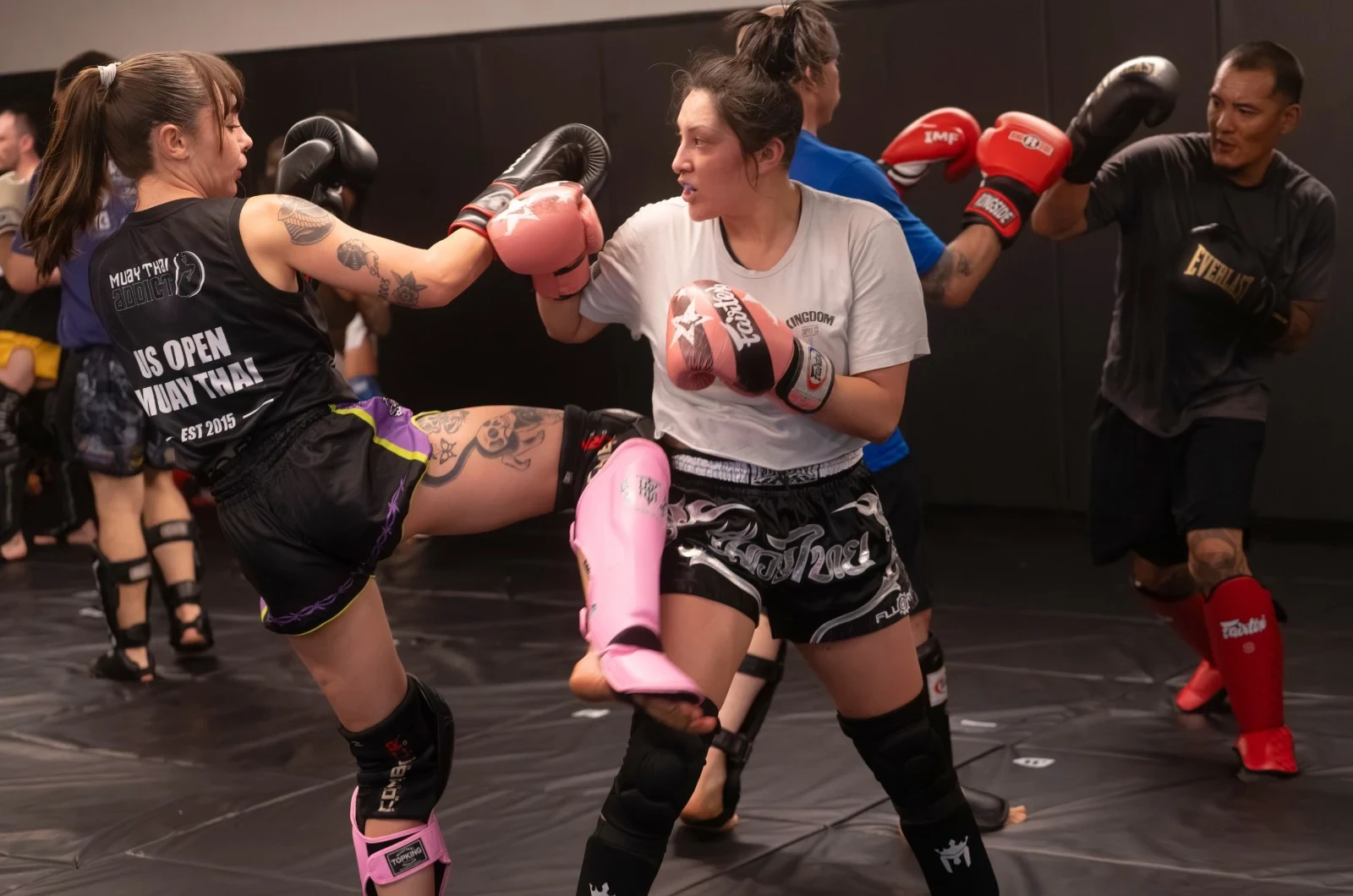 Muay Thai class at The Martial Club